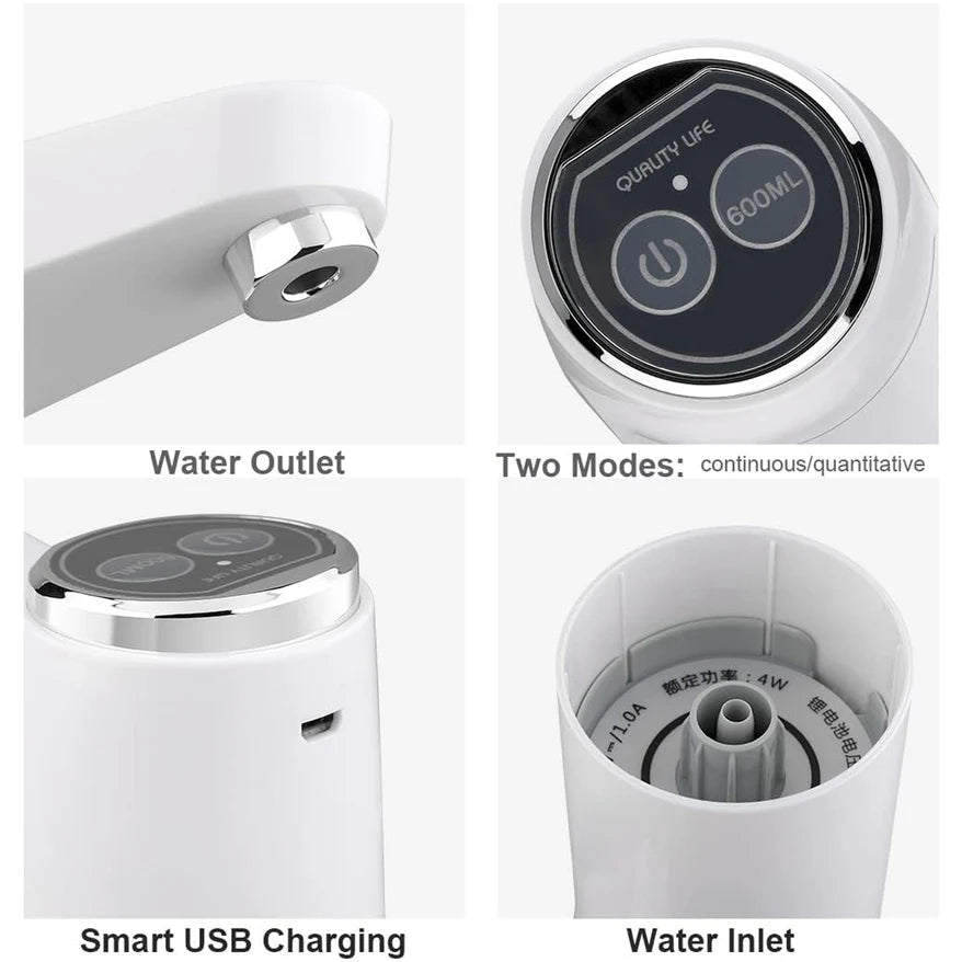 Foldable Water Dispenser Portable Water Bottle Pump