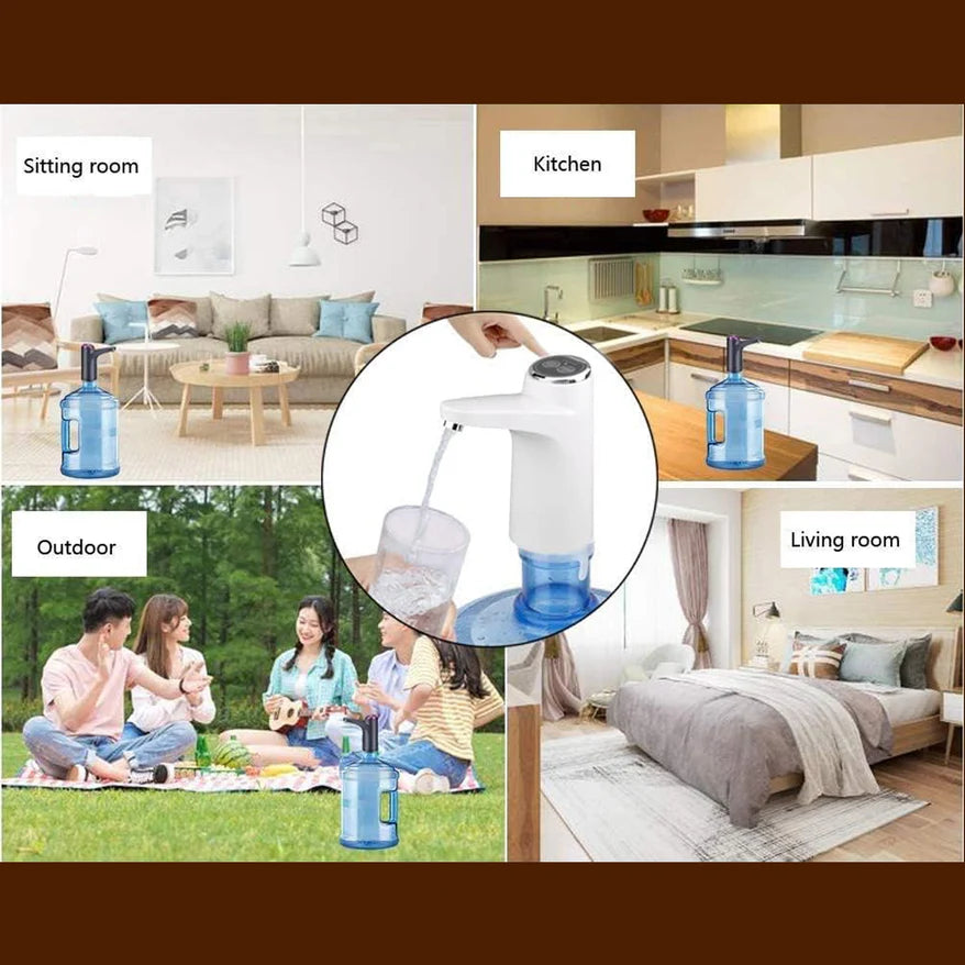 Foldable Water Dispenser Portable Water Bottle Pump