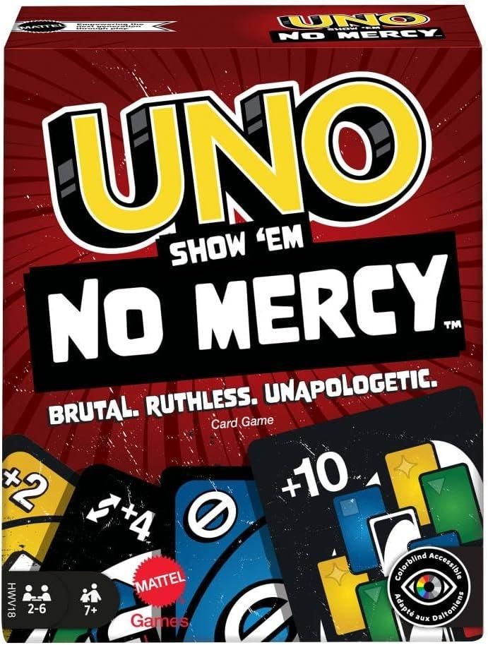 UNO Show ’em No Mercy Card Game – The Most Brutal & Fun UNO Ever!