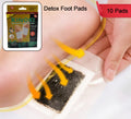 644 Kinoki Cleansing Detox Foot Pads Ginger  Salt Foot Patch -10pcs (Free Size White)