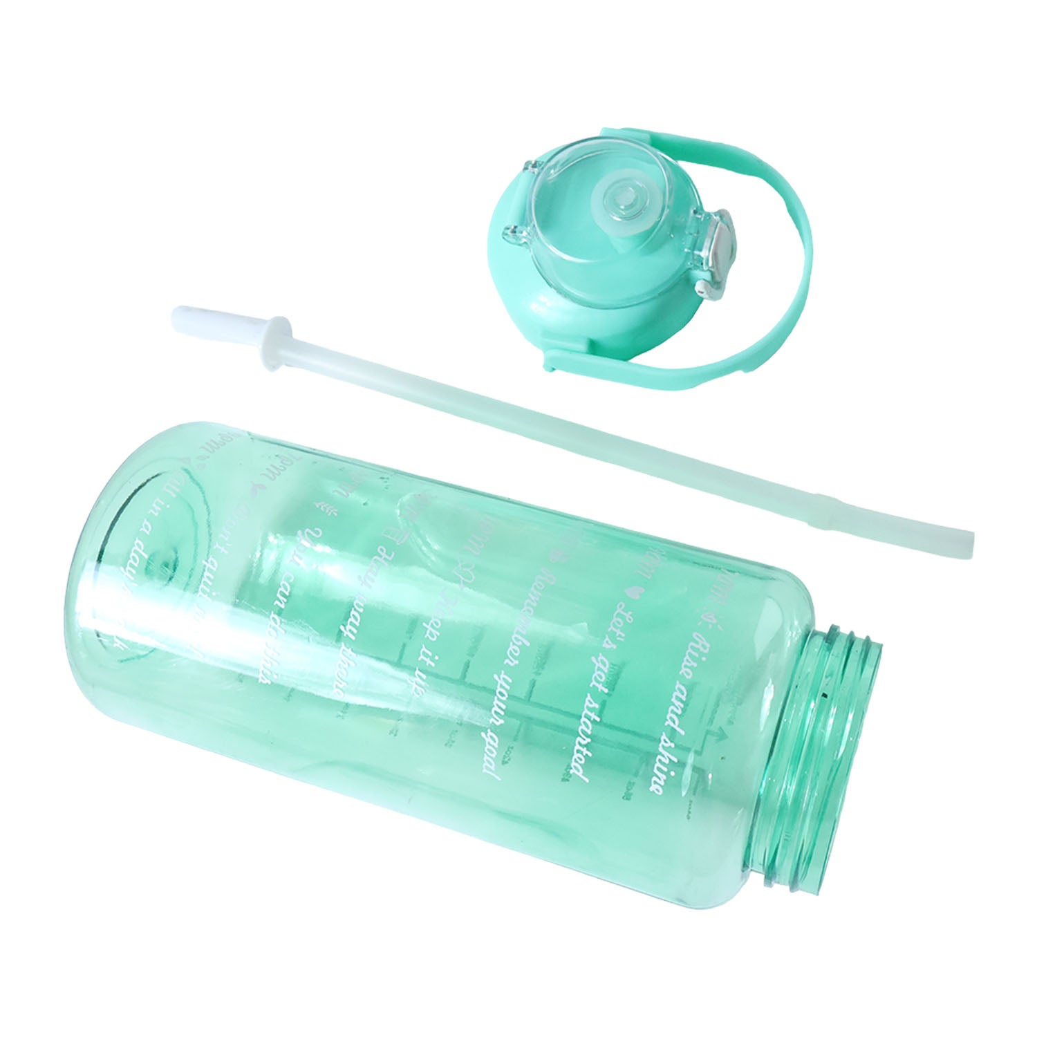 2 Litre Large Capacity Leakproof Sports Water Bottle (1 Pc)