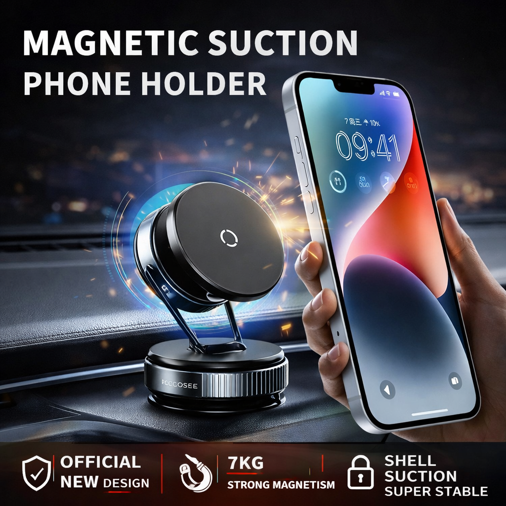 Magnetic Suction Phone Holder