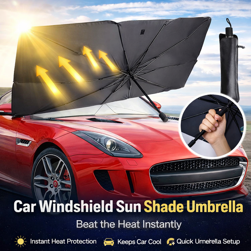 Car Windshield Sun Shade Umbrella