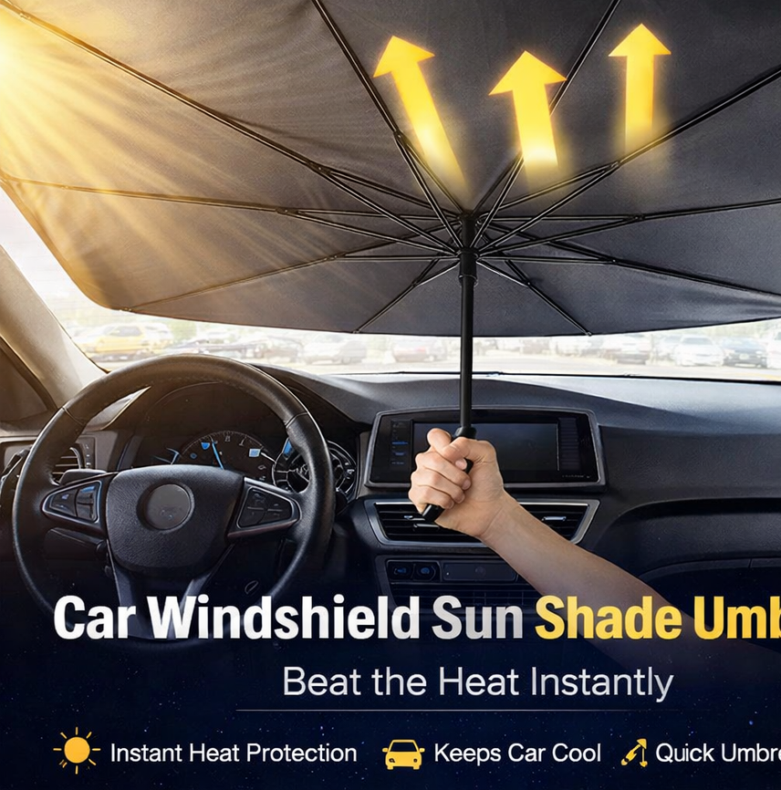 Car Windshield Sun Shade Umbrella