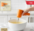 Portable Usb Rechargeable Electric Handheld Whisk Mixer (1 Set)